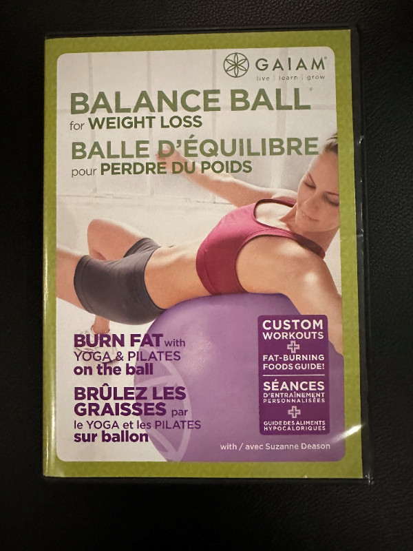 DVD Balle d'équilibre fitness pour perdre du poids dans CD, DVD et Blu-ray  à Longueuil/Rive Sud