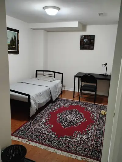 ROOM with PRIVATE washroom.