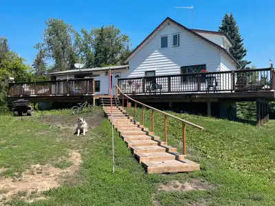 Located 20 minutes from Nipawin. 1.5 story farm house with basement. upgrades and recent renovations...