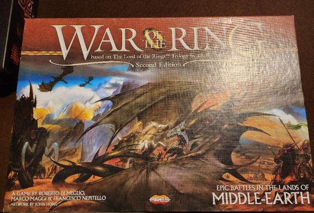 Lord of the Rings: War of the Ring board game in Toys & Games in Calgary