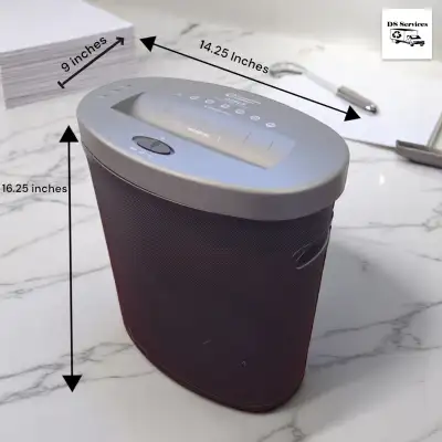 The Corporate Express CEBC8 Crosscut Paper Shredder is a compact and efficient device designed for l...