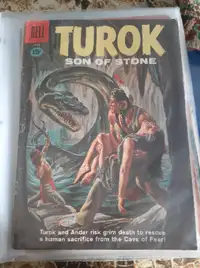 Dell Comic Turok Son of Stone Mars-Mai 1961 No 23