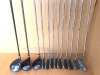Full set of golf clubs and golf bag in great condition - RH