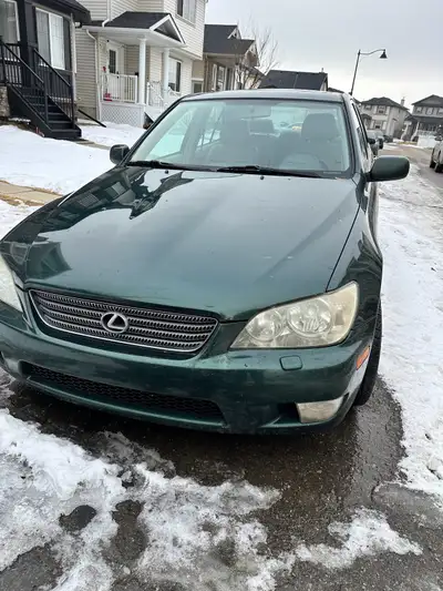 Selling my auto 2001 lexus is300 with 244xxx kms runs and drives great no issues whatsoever, does ha...