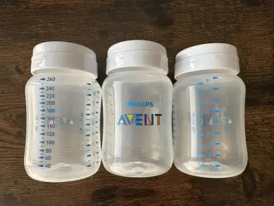 Philips Avent - Plastic bottles x6, 9 oz/260 ml, View more
