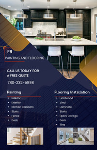 Painting and flooring installation services 