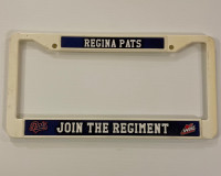 Regina Pats Collectible License Plate  frame “Join the Regiment”