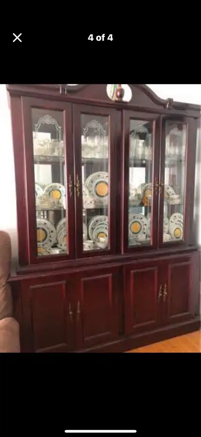 Cabinet with light ( Hutch and buffet), View more