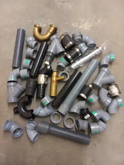 Assortment of new IPEX plumbing fittings. systems ., View more