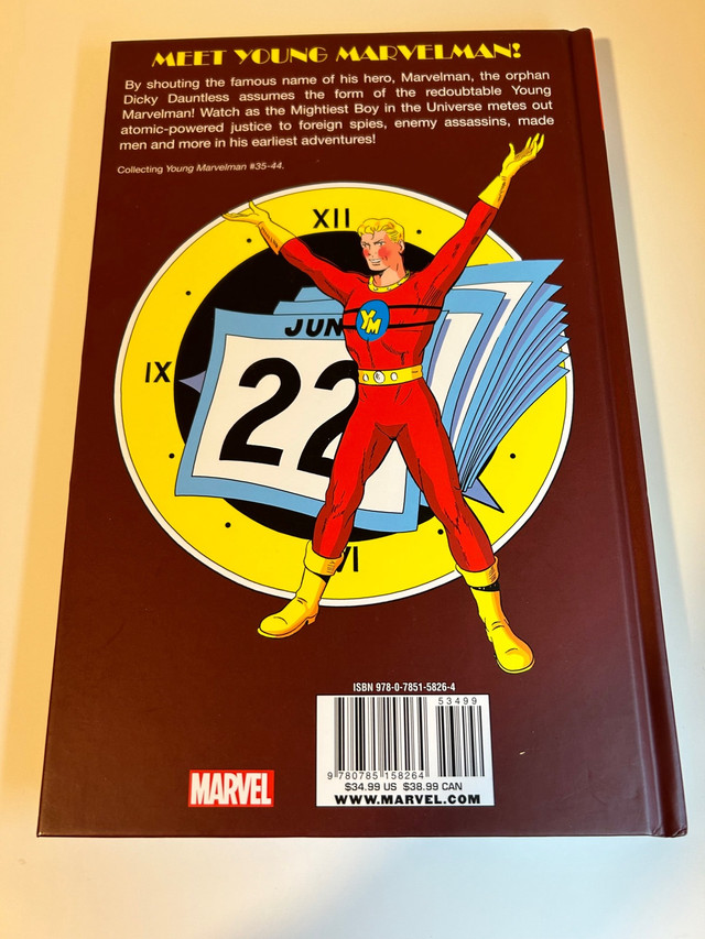 Marvel Young Marvelman: Classic Vol 2 Hard Cover Graphic Novel in Comics & Graphic Novels in Edmonton - Image 3