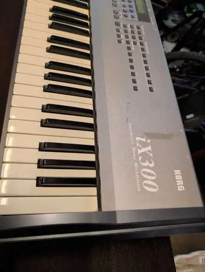 Korg iX300 keyboard synth , View more
