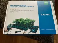 Inkbird seed starting mats with controller