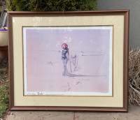 Salvador Dali framed print