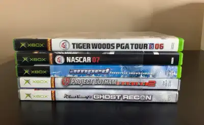 OG Xbox Games $5 Each, View more