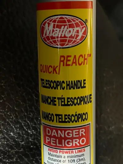 16 Foot Mallory Quick Reach Telescopic Handle/Pole - Heavy Duty, View more
