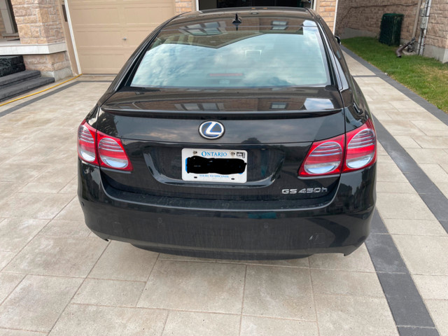 Rare Lexus 2011 GS450 Hybrid Original Owner Black/Black in Cars & Trucks in Mississauga / Peel Region - Image 3