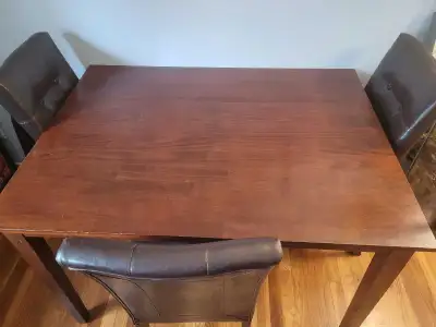 Dining Room Table & 3 Chairs, View more