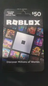 Carte cadeau Roblox de 50$ pour 35$