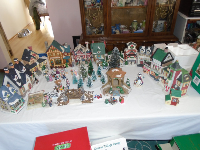 56 Piece Ceramic Christmas Village Houses $290. For all in Holiday, Event & Seasonal in Thunder Bay - Image 4