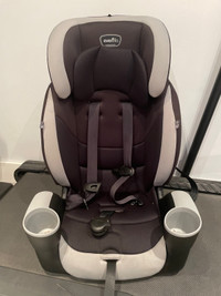 Car seat/booster: Evenflo Maestro all in one, grey, like new!   