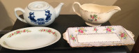 Fine China and Antique Chinese Teapot