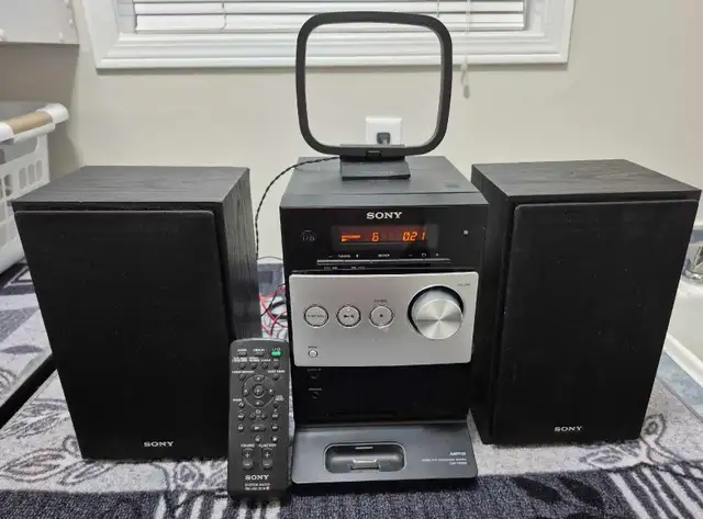 Sony CMT-FX300i Micro HiFi Component Stereo System w/ Remote