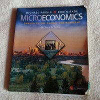 MICROECONOMICS - CANADA IN THE GLOBAL ENVIRONMENT TEXTBOOK