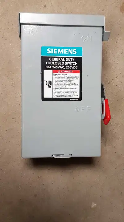 Siemens Enclosed Switch, View more