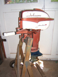 Vintage 1958 18HP Johnson Outboard