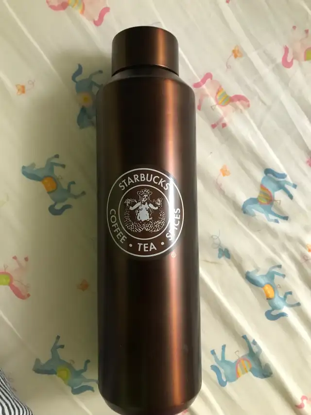 Starbucks Bronze First StoreTumbler Water Coffee Bottle in Arts & Collectibles in Richmond - Image 2