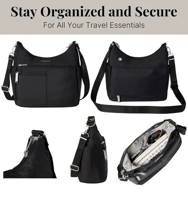 New Baggallini Anti-theft Free Time Crossbody Bag Purse in Women's - Bags & Wallets in Oshawa / Durham Region - Image 6