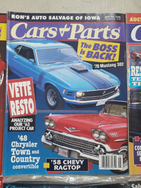 1994, 1995 Cars and Parts magazines