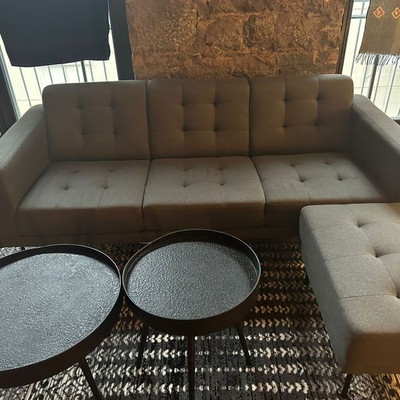 Structube Grey Couch - $308
