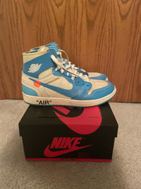 Jordan 1 UNC OFF WHITE SIZE 8.5