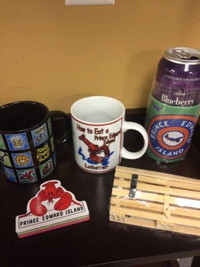 NEW PEI tourism items - Keychains, Mugs, Magnets, Traps