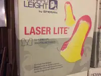 Laser lite Earplugs (non corded) 7 boxes New and Sealed