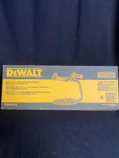 NEW Dewalt Dust Extractor for Rotary Hammers, View more