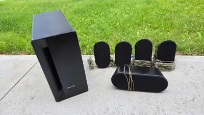 Samsung surround sound stereo system, View more