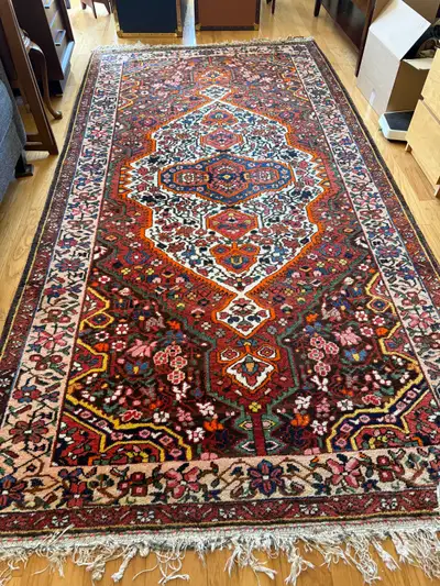 1974 AUTHENTIC Bakhtiari handknotted wool Persian RUG 12 x 6FT !, View more