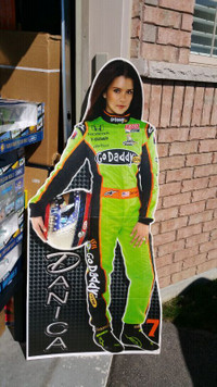 Danica Patrick Life Size Indy Car Stand Up and 1:18 Diecast