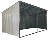 Metal Livestock Shelter (19’ x 12’)