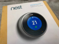 Nest thermometer thermostat, wonderful condition all hardware