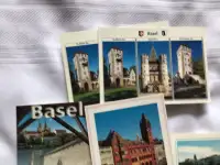 Basel postcards 6 plus a duplicate 
