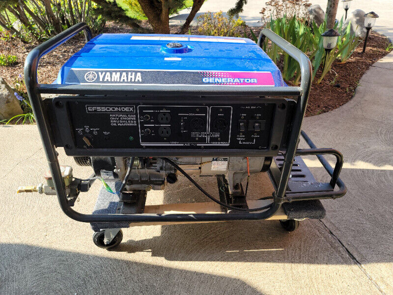Yamaha EF5500NDEX Natural Gas Generator for sale  