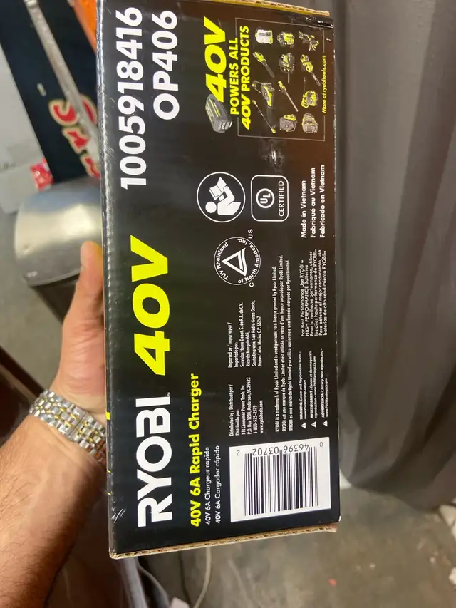 Ryobi 40V Charger in Power Tools in London - Image 3