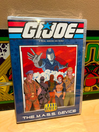 Sealed GI Joe DVD The MASS Device Miniseries