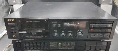 AKAI GX-32 STEREO CASSETTE DECK JAPAN (1988-93), View more