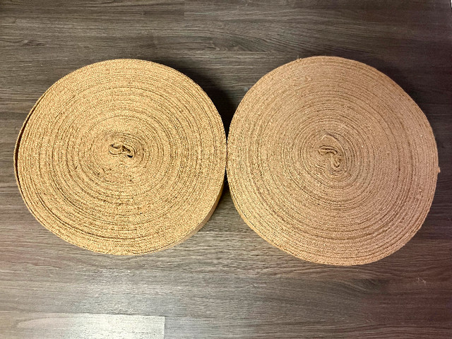 Two rolls natural jute webbing in Other in Mission