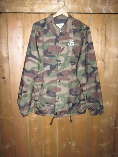 Woodland Camo VANS Coaches Jacket - Mens XL, View more