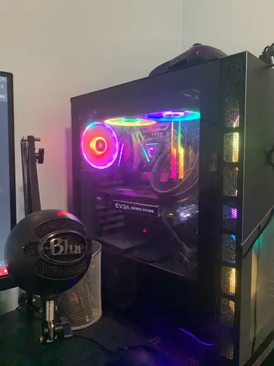 Gaming PC – Intel i7-8700K | EVGA GTX 1070 SC | 32GB RGB RAM |, View more